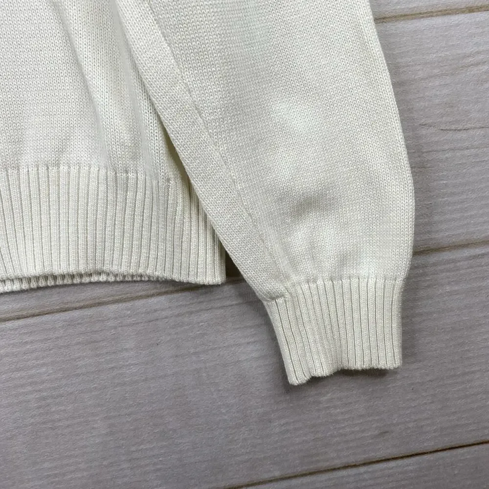 St. John's Bay Sweater Mens XL 100% Cotton Crew-Neck Pullover Deer Country NWT